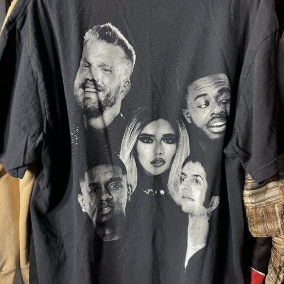 Pentatonix Adult Unisex 100% Cotton Black Graphic Print Tee T-Shirt SZ XL - Picture 3 of 3
